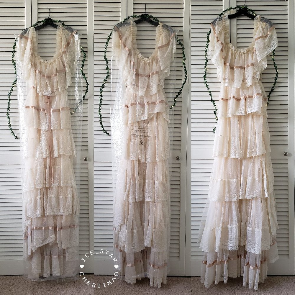 LoveShackFancy LIMITED EDITION RARE Fabia Wedding Dress Gown - Picture 8 of 16